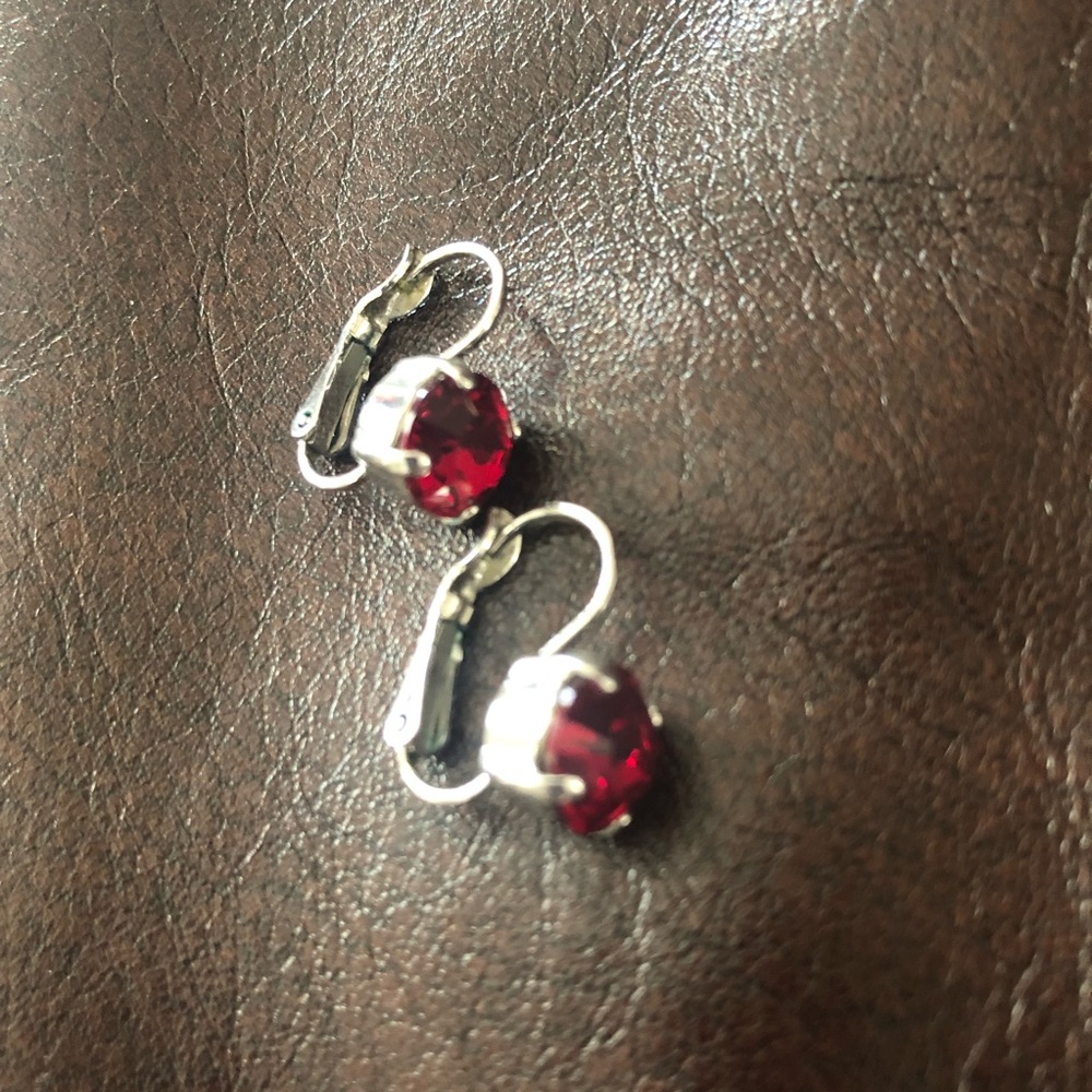 Red Sabika Earrings